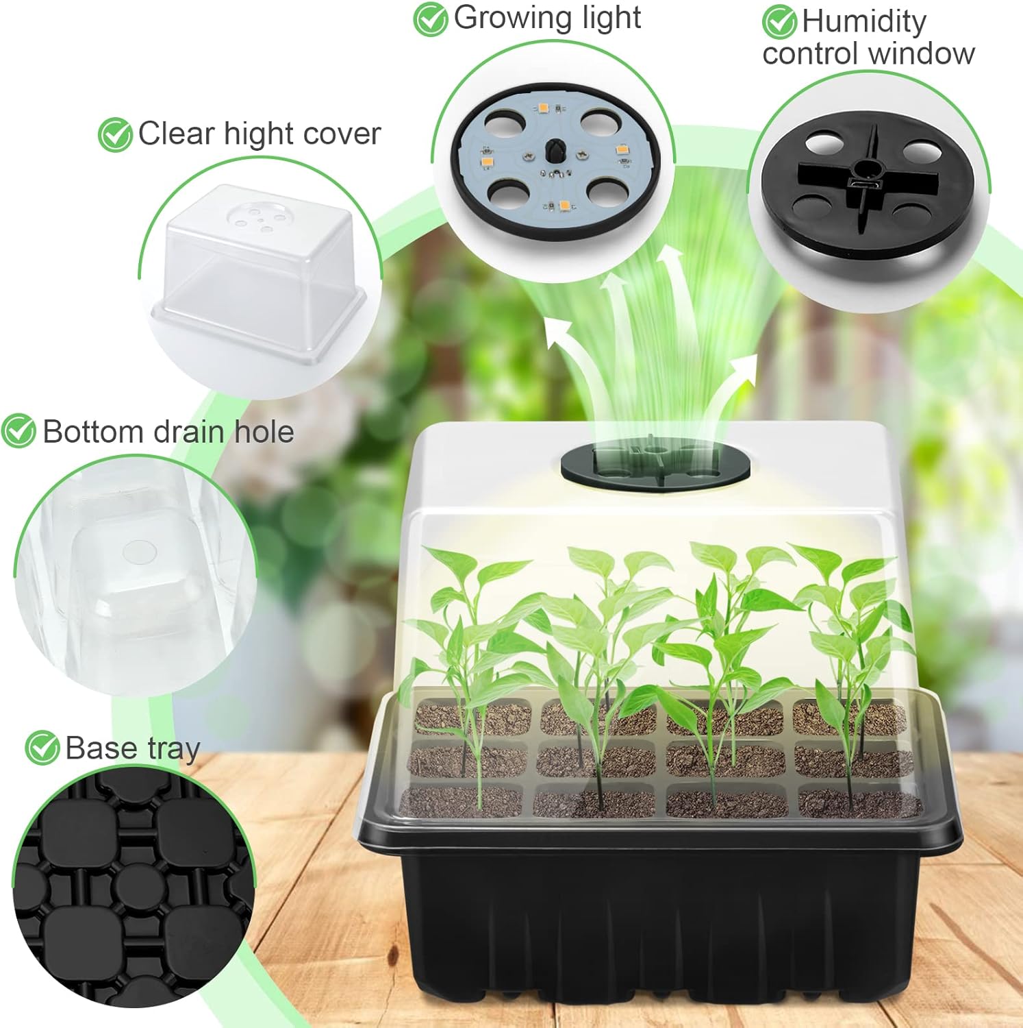 BowLift | Grow kit with light – Complete set for successful plant cultivation