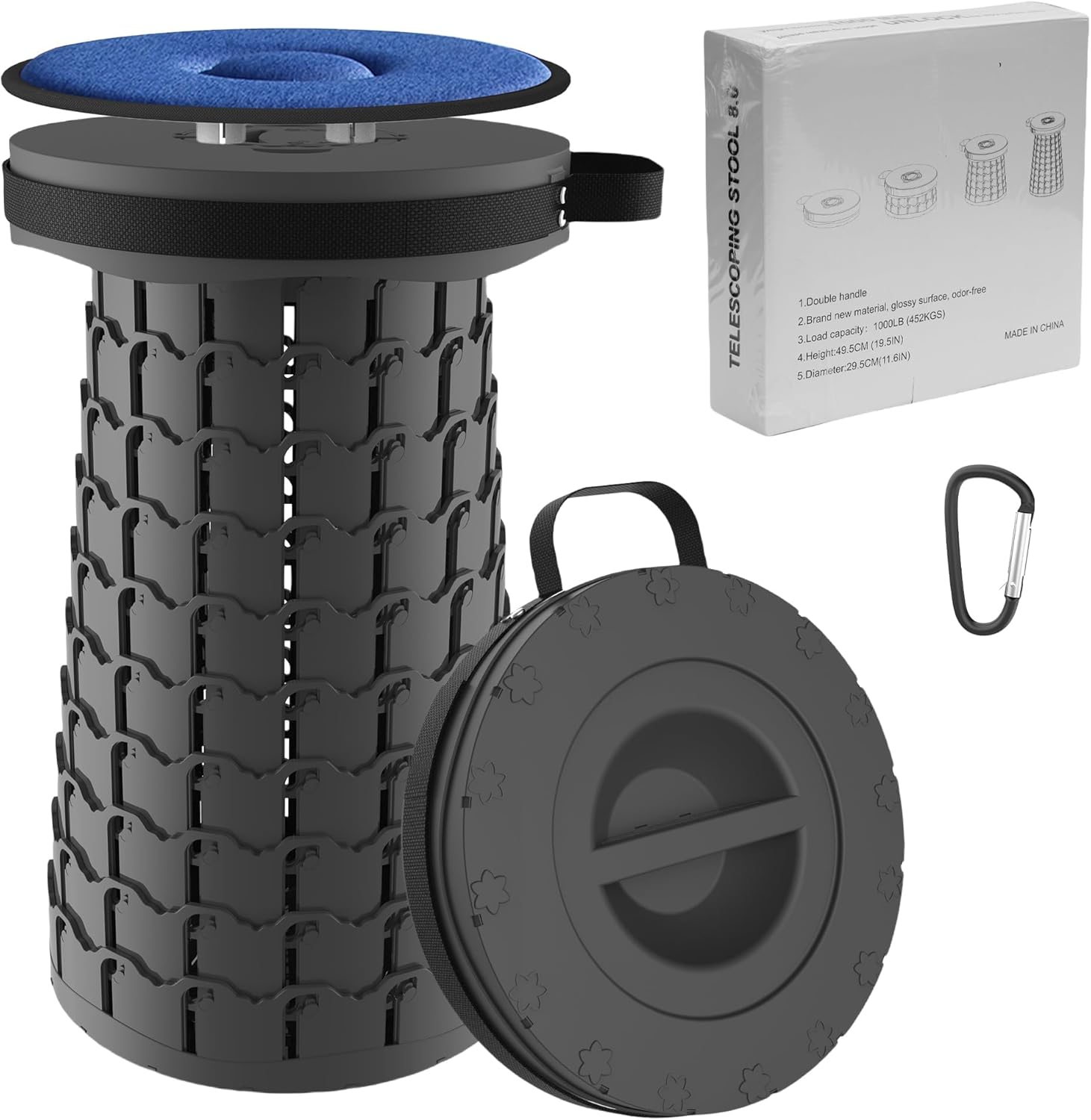 BowLift | Collapsible Stool with Cushion – SitMax