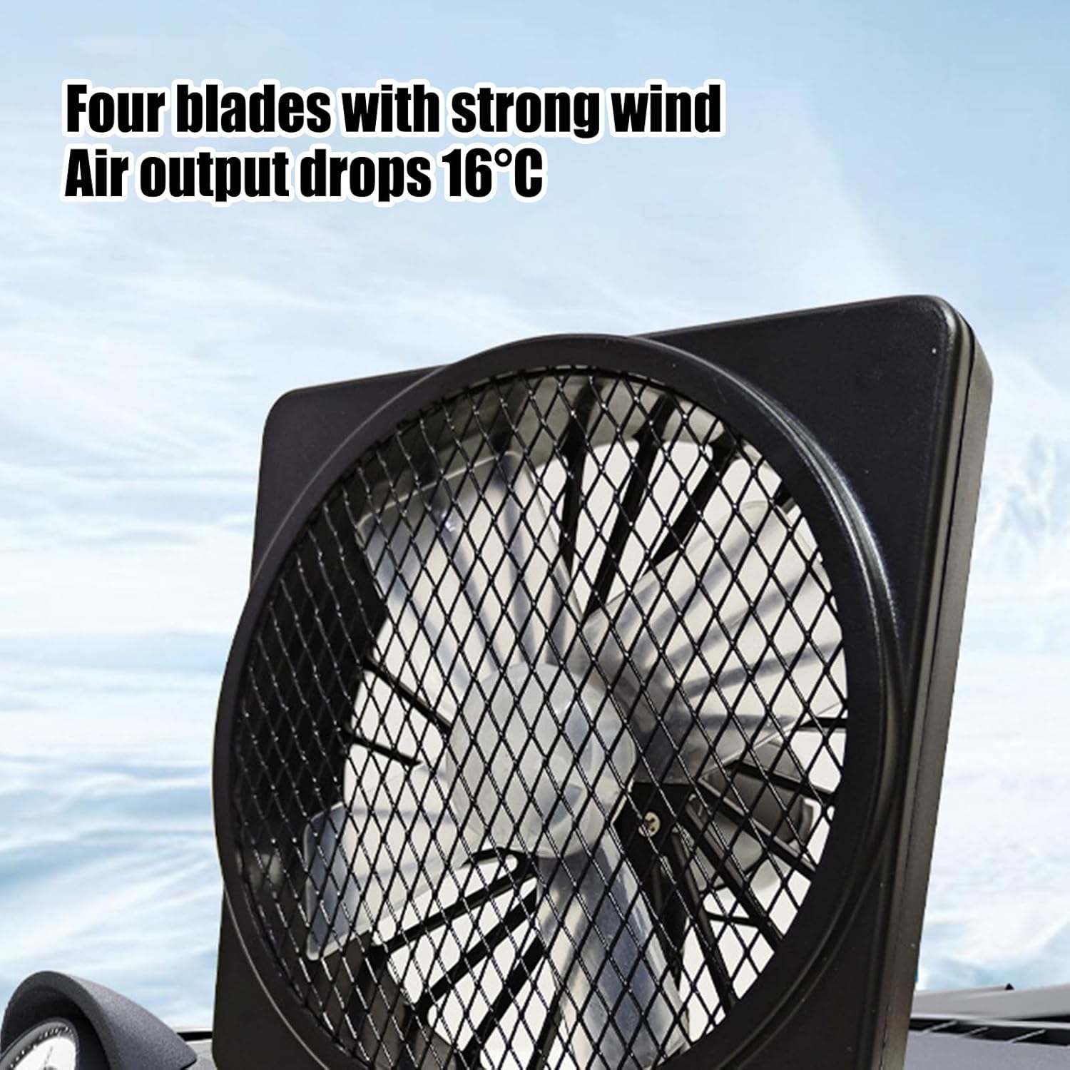 BowLift | 12V USB Air Circulator Car AC Cooling Fan with 360° Rotation (1+1 FREE) – Aurovent