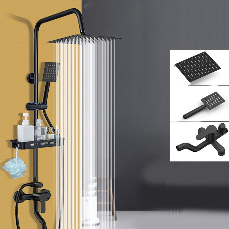 BowLift | Shower system Wall-mounted Adjustable spray pattern Shower arm Shower set with shower hose