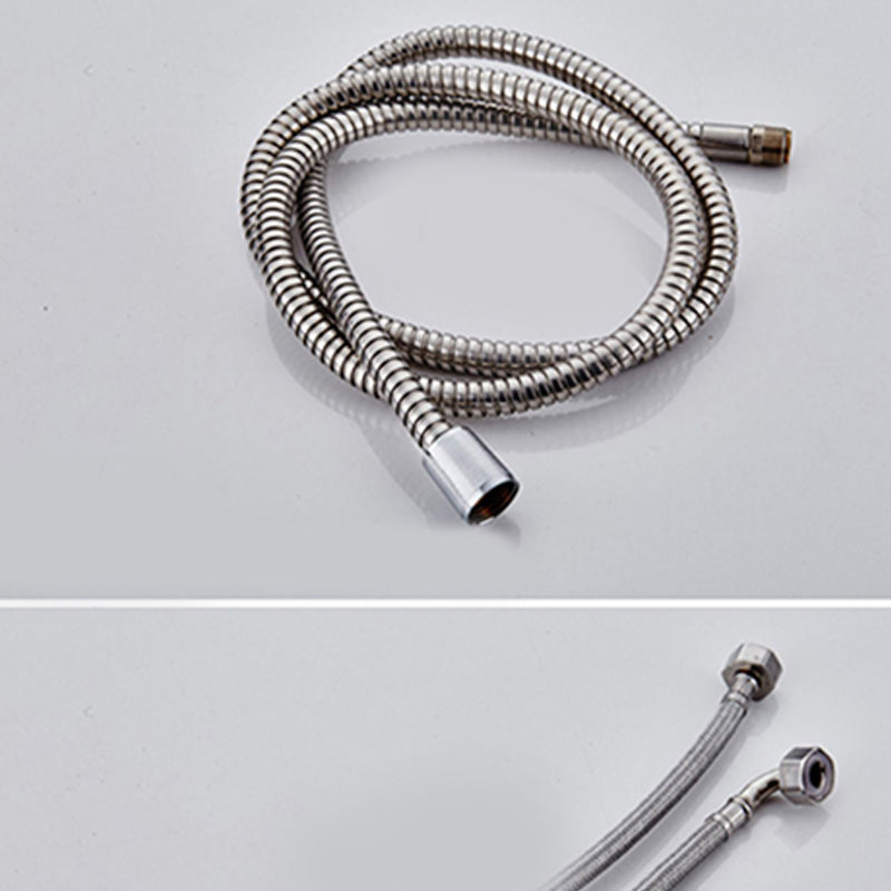 BowLift | Chrome Bath Faucet Trim with Lever Handle Deck Mounted Bathtub Faucet