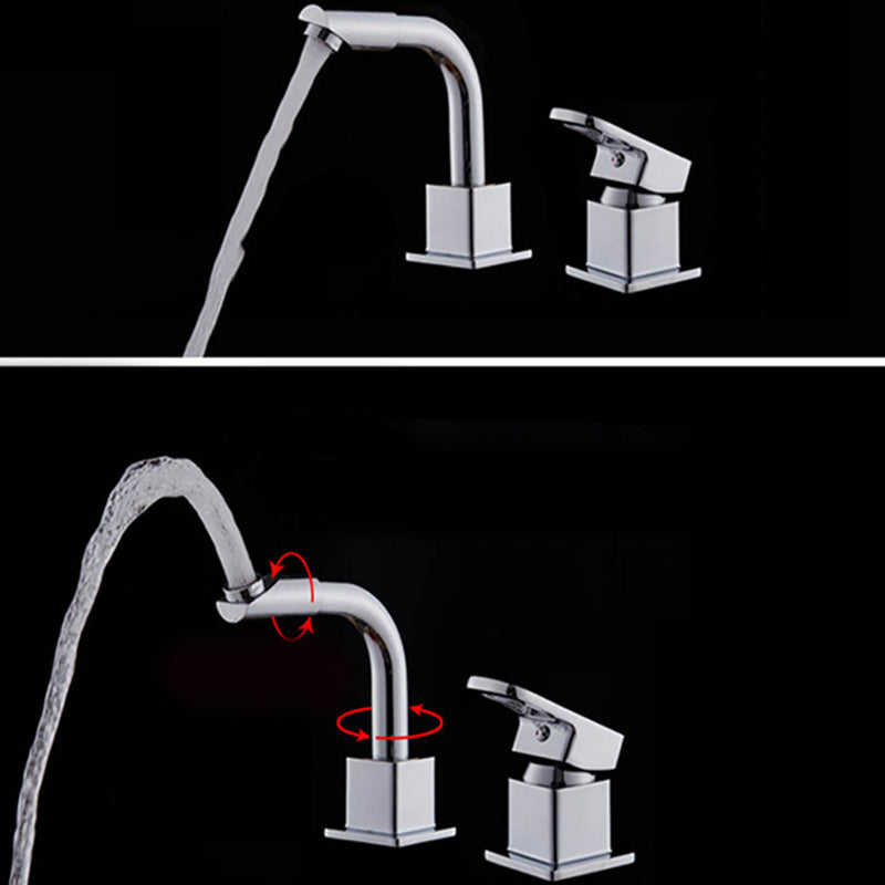 BowLift | Chrome Bath Faucet Trim with Lever Handle Deck Mounted Bathtub Faucet