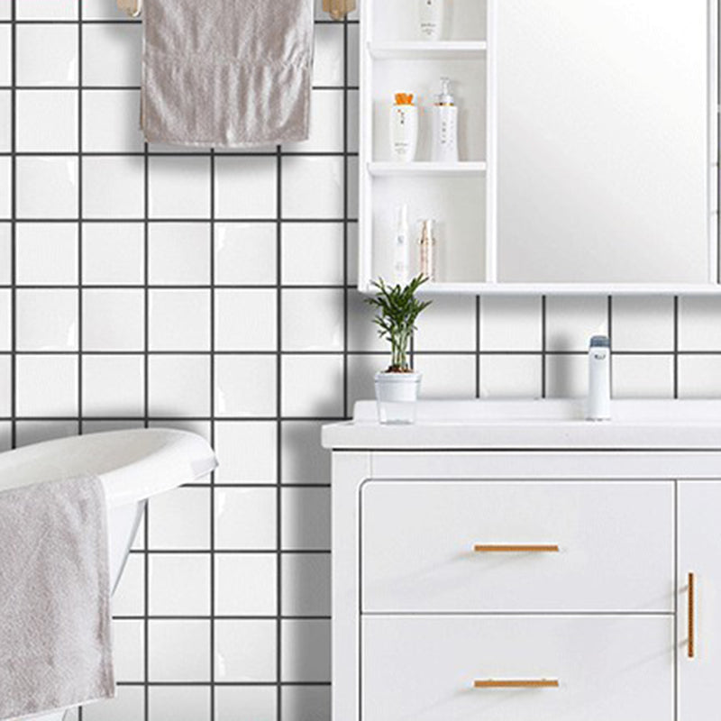 BowLift | Plastic Peel and Stick Wall Tiles 3D Square Peel and Stick Backing