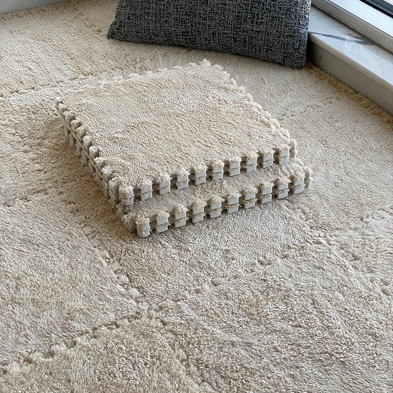 BowLift | Modern Carpet Tiles Level Loop Plug-in System Square Bedroom Carpet Tiles