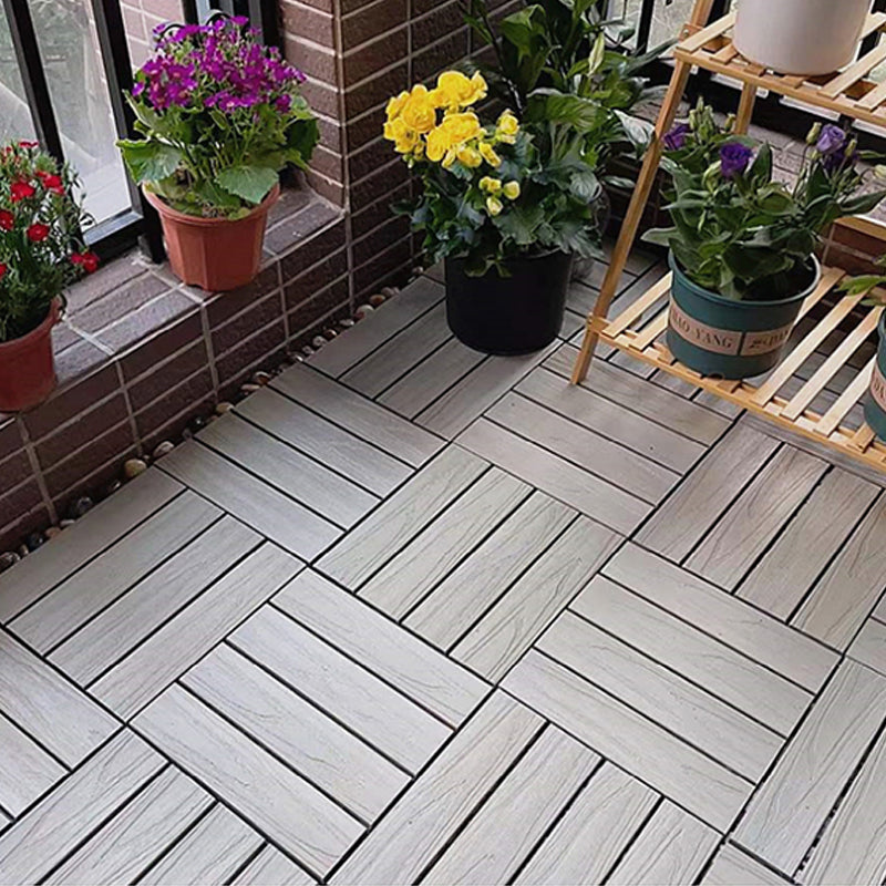 BowLift | Corrosion-resistant Wood Floor Modern Style Square Outdoor Wood Floor