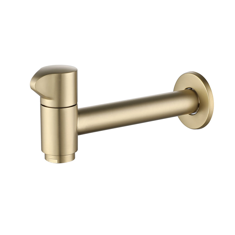 BowLift | Widely used wall-mounted bathroom sink faucet cross handle low arch faucet
