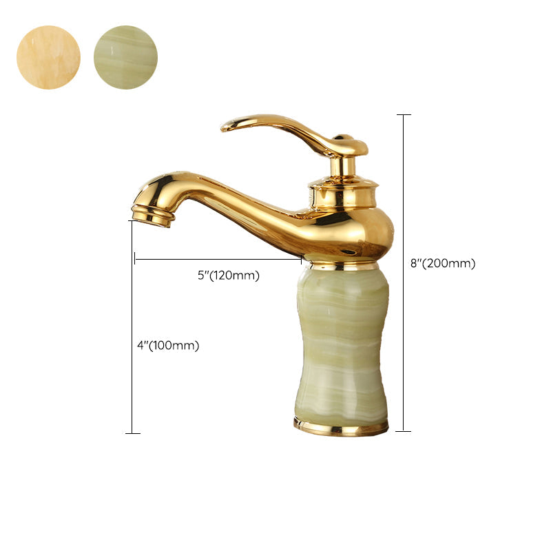 BowLift | Glam Basin faucet Lever handle Low arch basin faucet Bathroom faucet