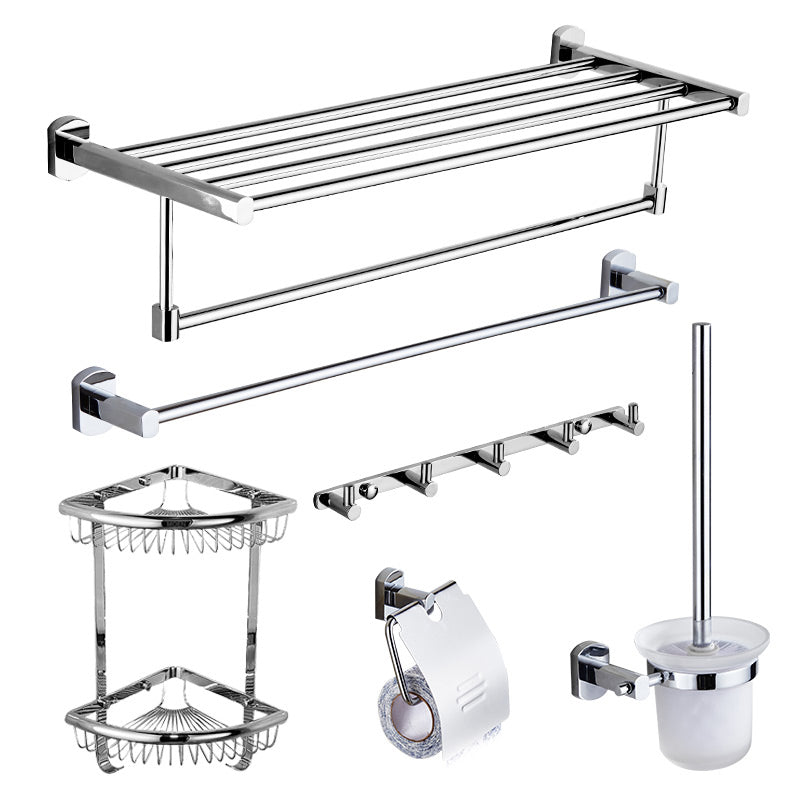 BowLift | Modern Bathroom Accessory Set Stainless Steel Bathroom Rack Towel Holder Bathroom Accessory Set