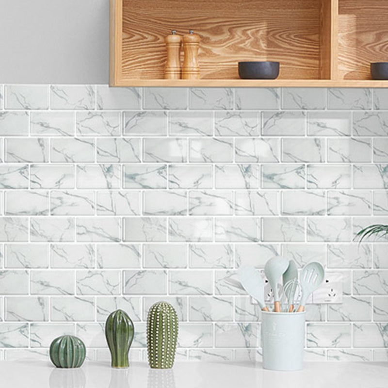 BowLift | White subway tiles waterproof peel & stick tile for kitchen backsplash
