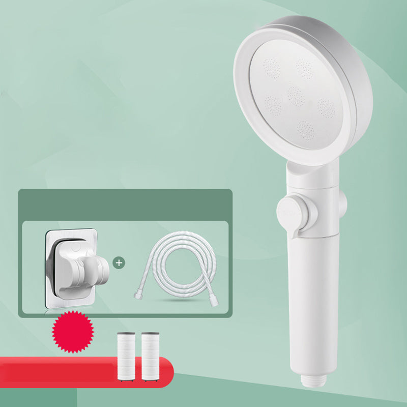 BowLift | Hand Shower Adjustable Spray Pattern White Round Shower Head