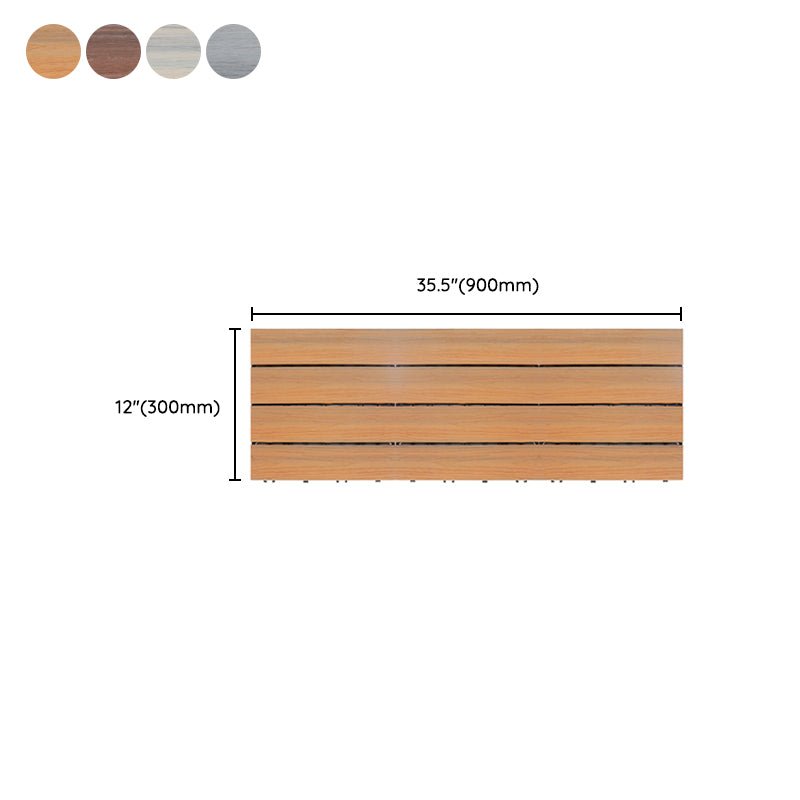 BowLift | Deck Plank Loose Lay Wood Floor Tiles Garden Outdoor Flooring