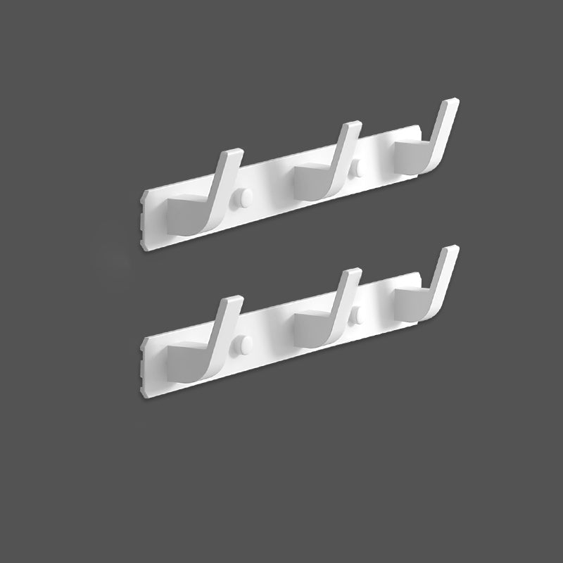 BowLift | Mattes Finish Modern Bathroom Accessories 2 - Piece Bathroom Accessory Set, Bathrobe Hooks