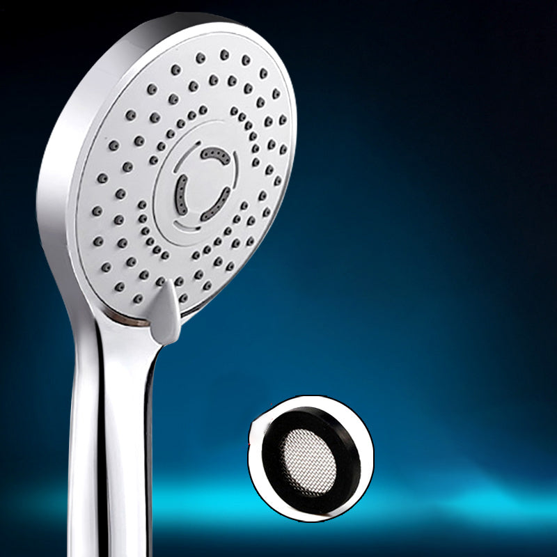 BowLift | Contemporary Handheld Shower Head Adjustable Spray Pattern Silver Shower Head