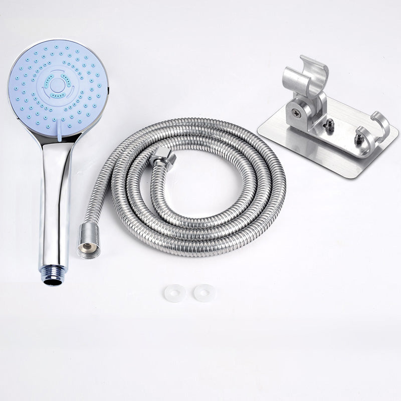 BowLift | Contemporary Handheld Shower Head Adjustable Spray Pattern Silver Shower Head