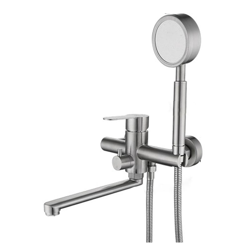 BowLift | Bathroom Bathtub Faucet Lever Handheld Shower Bathtub Faucet
