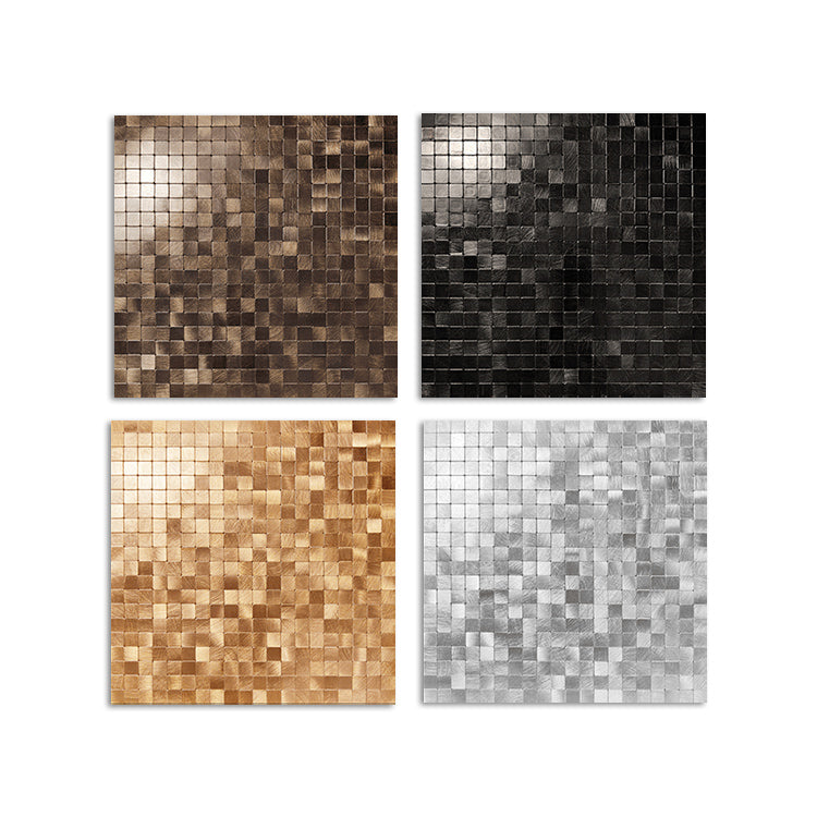 BowLift | Mosaic Tile Wallpaper Contemporary Peel and Stick Wallpaper with Square Shape