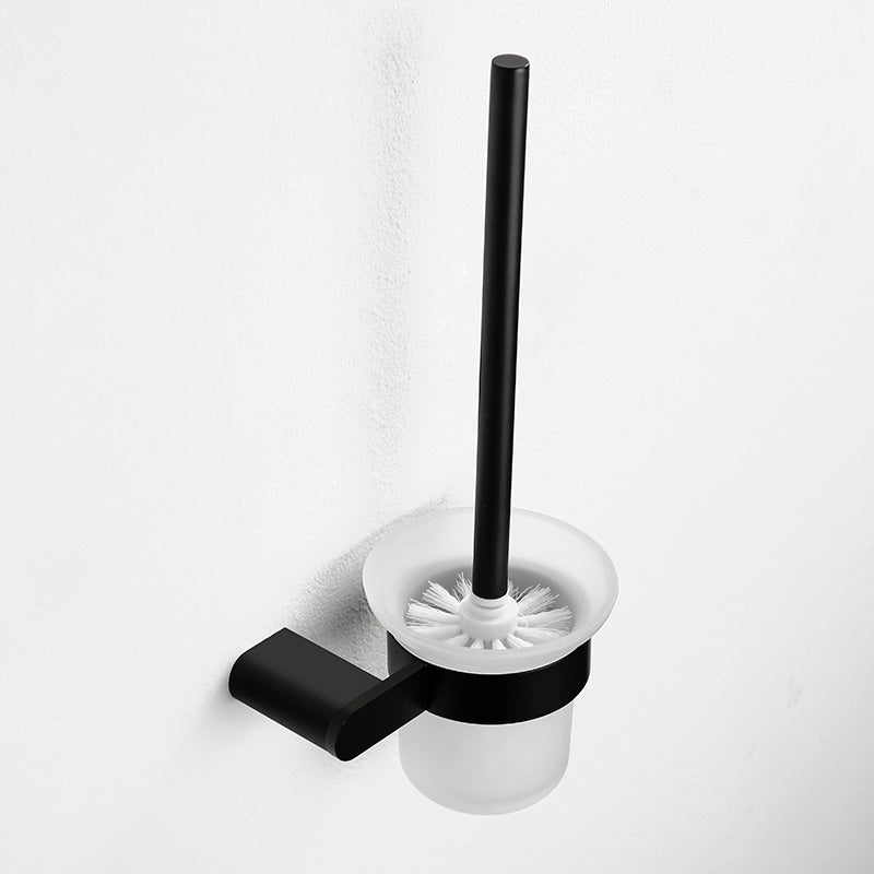 BowLift | Contemporary bathroom accessory single item or in set made of black metal