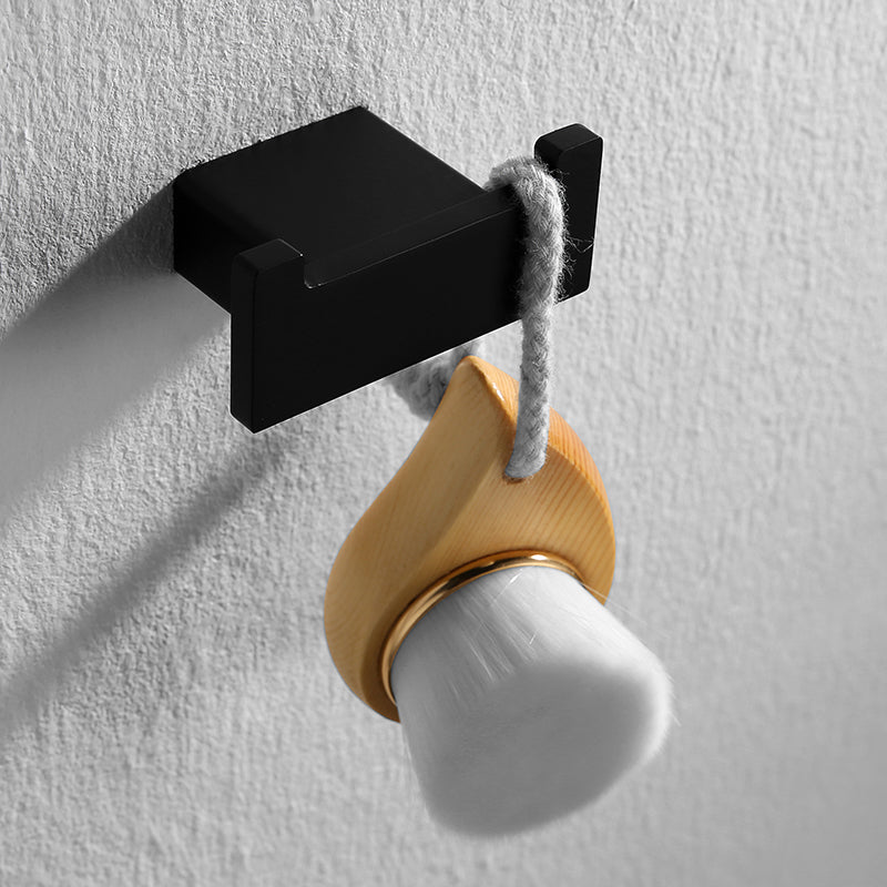 BowLift | Contemporary Bathroom Accessories As Individual Item Or As Set in Black