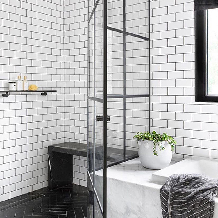 BowLift | Plastic Peel & Stick Subway Tiles Contemporary Waterproof Peel & Stick Subway Tiles
