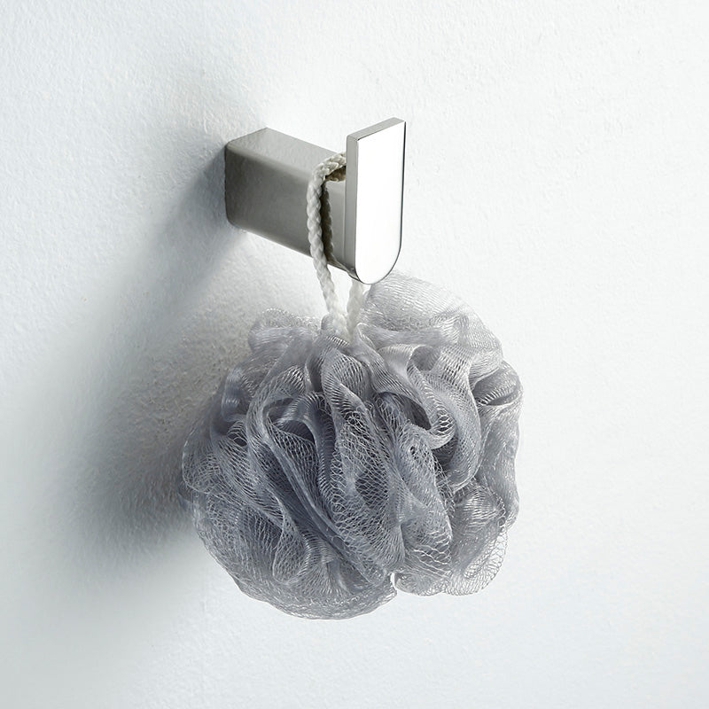 BowLift | Contemporary bathroom accessories single item or in set in silver