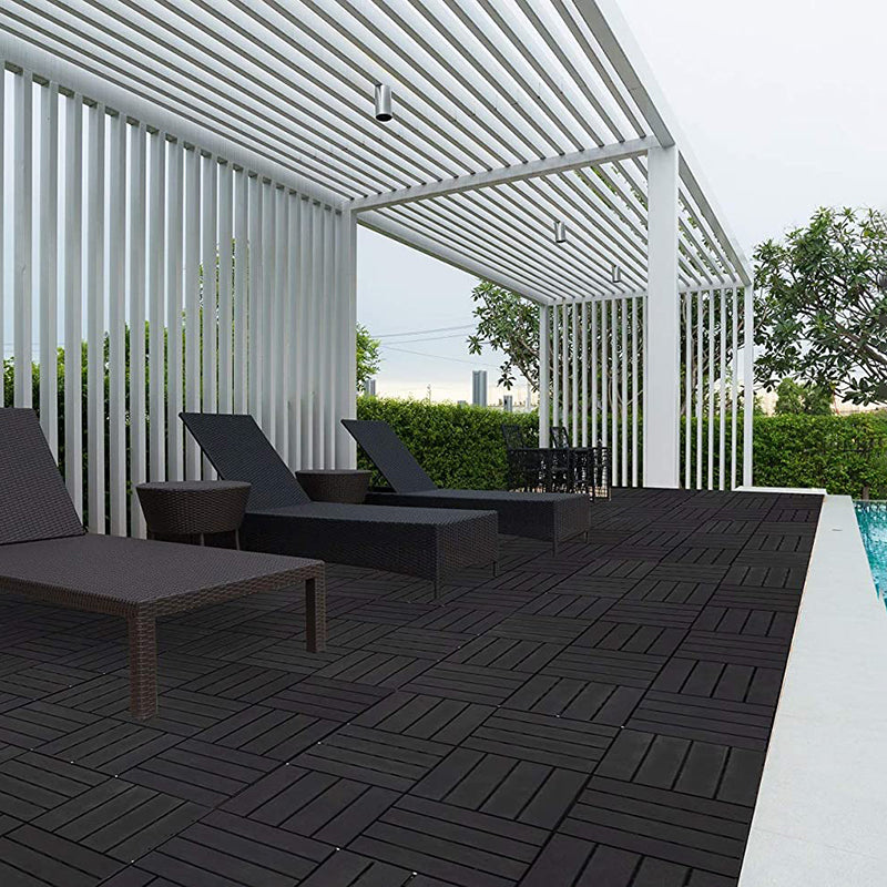 BowLift | 4-Slat 12" X 12" PVC Floor Tiles Connection Installation Floor Tiles