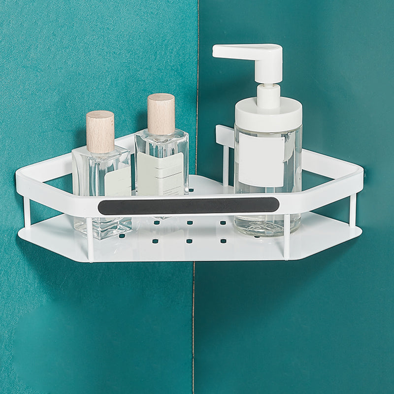 BowLift | Matt white 3-piece modern bathroom accessory set, bathroom shelf