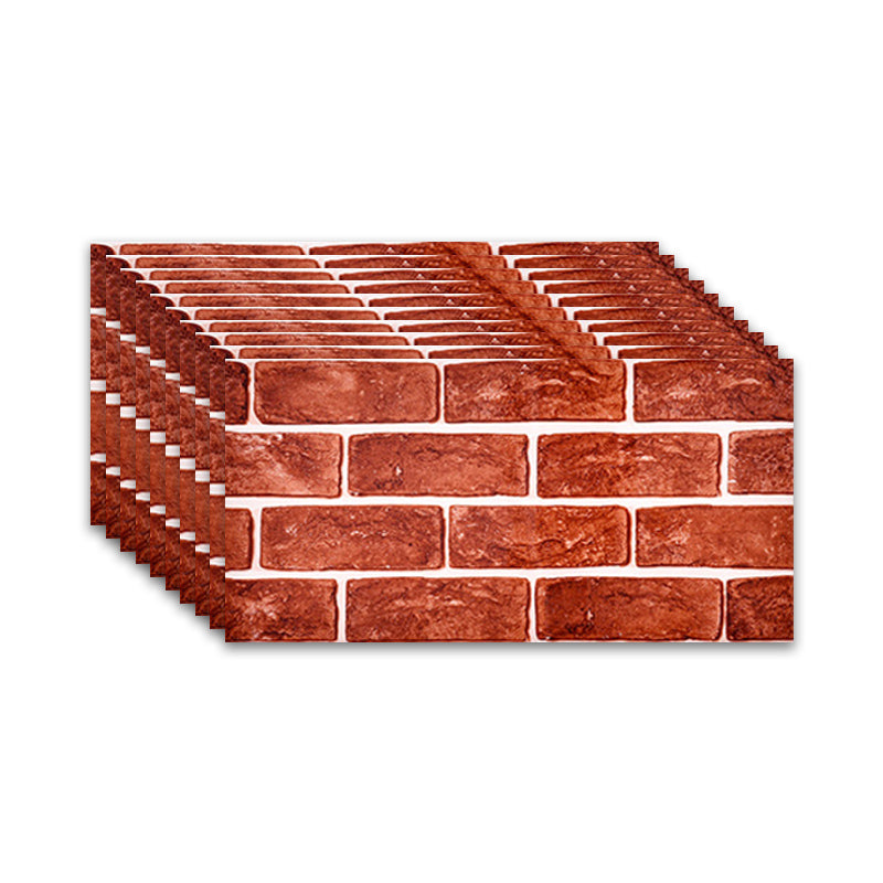 BowLift | Brick Joint Peel & Stick Tile 30 cm x 60 cm Rectangular PVC Wallpaper