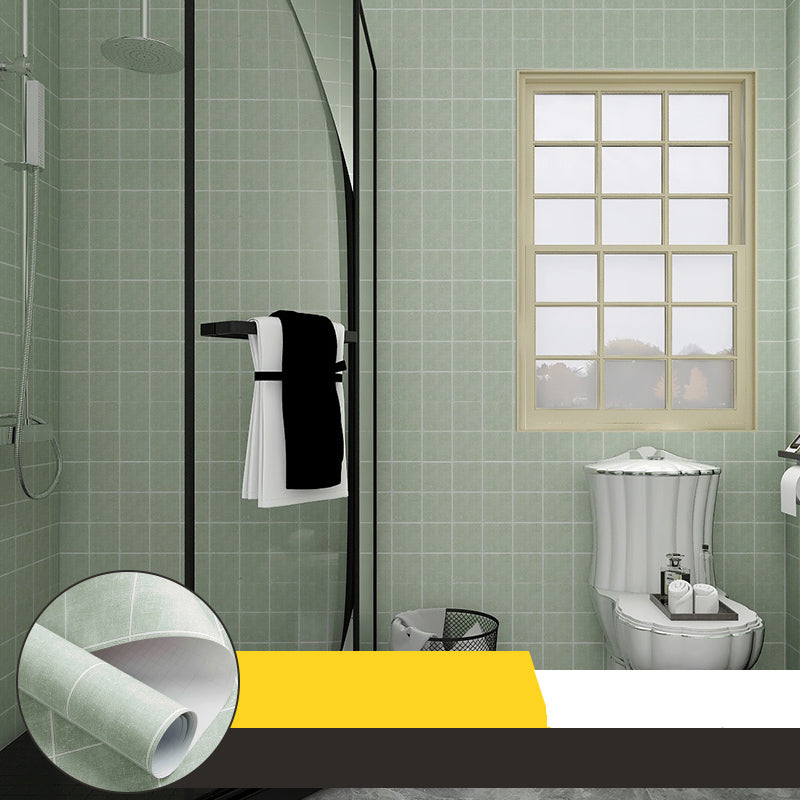 BowLift | Grid Mosaic Peel & Stick Tiles Scratch-resistant Wallpaper for Bathroom Back Wall