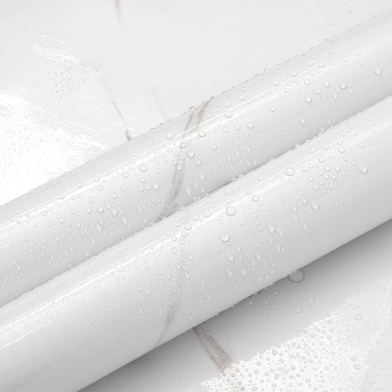 BowLift | Marble Texture Scratch Resistant Tile PVC Single Peel & Stick Tile for Bathroom Backsplash