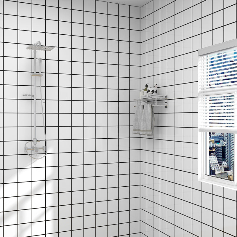 BowLift | Grid Mosaic Peel & Stick Tile Scratch-resistant Wallpaper for Backsplash