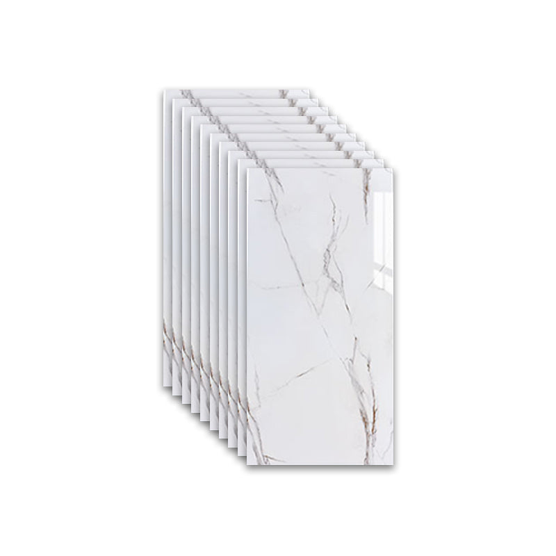 BowLift | Marbleized scratch-resistant PVC tile peel and stick tile for backsplash wall