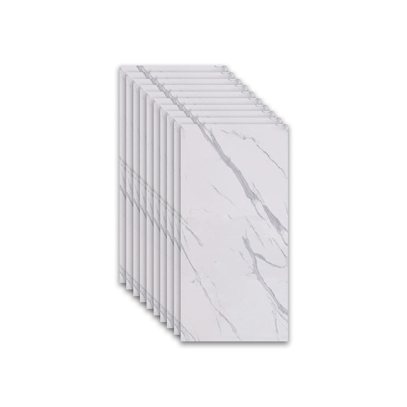 BowLift | Marbleized scratch-resistant PVC tile peel and stick tile for backsplash wall