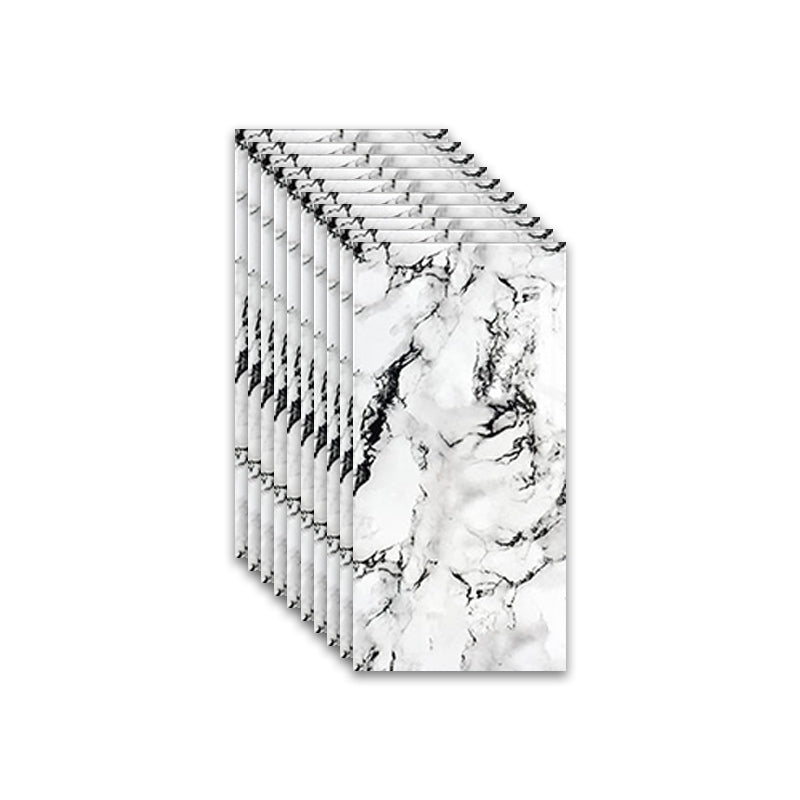 BowLift | Marbleized scratch-resistant PVC tile peel and stick tile for backsplash wall