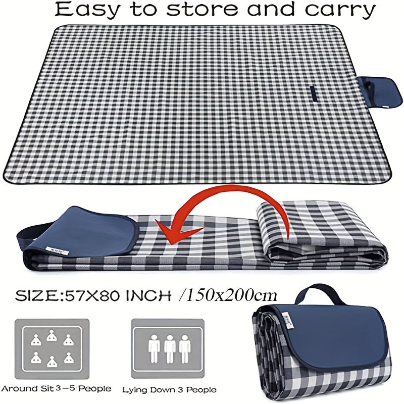 BowLift | Extra Large Waterproof Picnic Blanket | Foldable Outdoor Mat