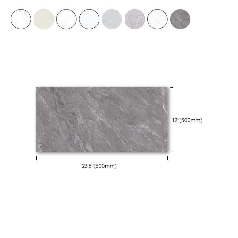 BowLift | Marbleizing Waterproof Tile PVC Single Peel & Stick Tile for Backsplash
