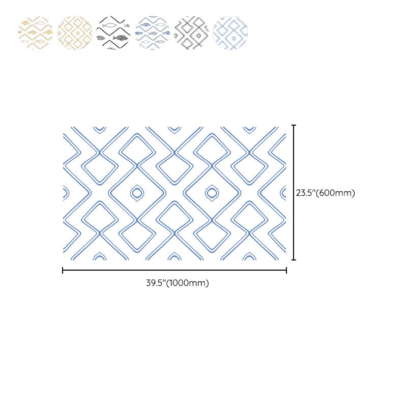 BowLift | Waterproof PVC Tile Singular Peel & Stick Tile for Kitchen Splashback Wall