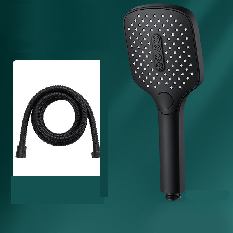 BowLift | Rectangular Self-Cleaning Hand Shower Adjustable Spray Pattern Wall-Mounted Hand Shower