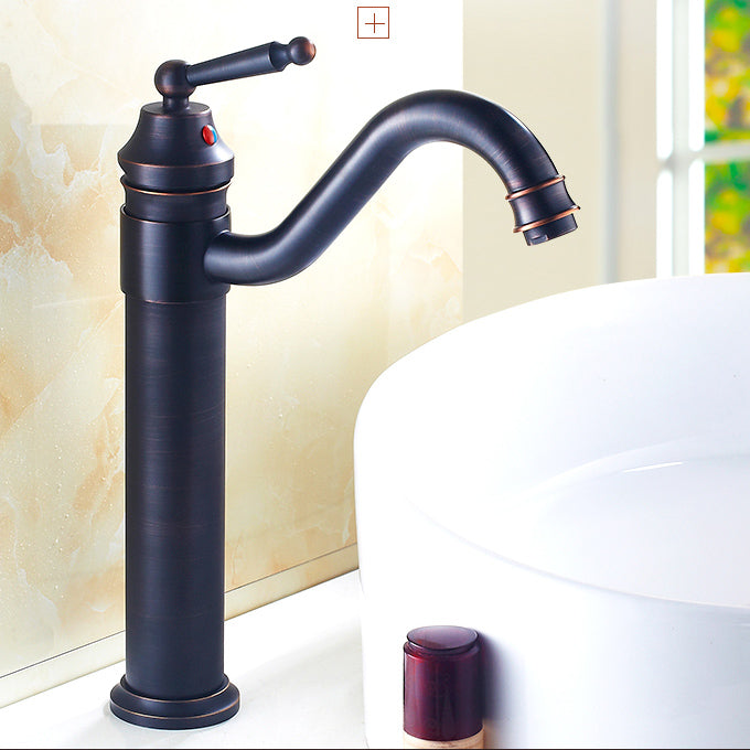 BowLift | Farmhouse Widely Distributed Bathroom Faucet Vintage Single Hole Sink Faucet