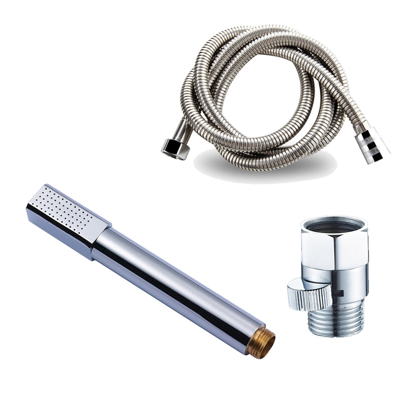 BowLift | Simple Handheld Shower Head Square 304 Stainless Steel Shower Head