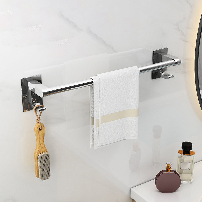 BowLift | Polished Chrome Bathroom Accessory Set Modern Bathroom Shelf Stainless Steel