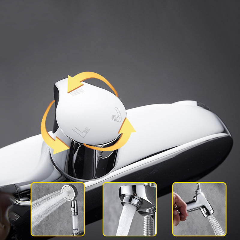 BowLift | Popular Bathtub Filler Wall-Mounted Lever Handle Fixed Bathtub Faucet Trim