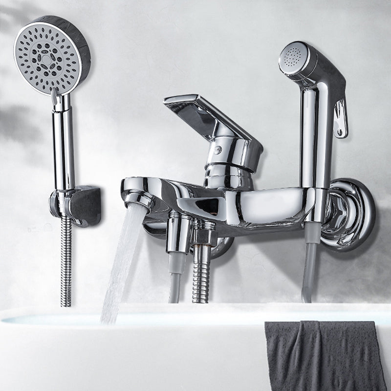 BowLift | Popular Bathtub Filler Wall-Mounted Lever Handle Fixed Bathtub Faucet Trim
