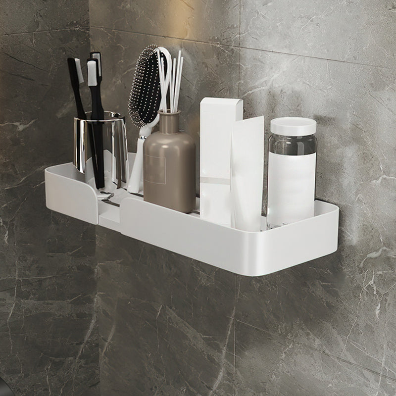 BowLift | White Bathroom Set Modern 1/2/3 - Pieces Stainless Steel Bathroom Shelf