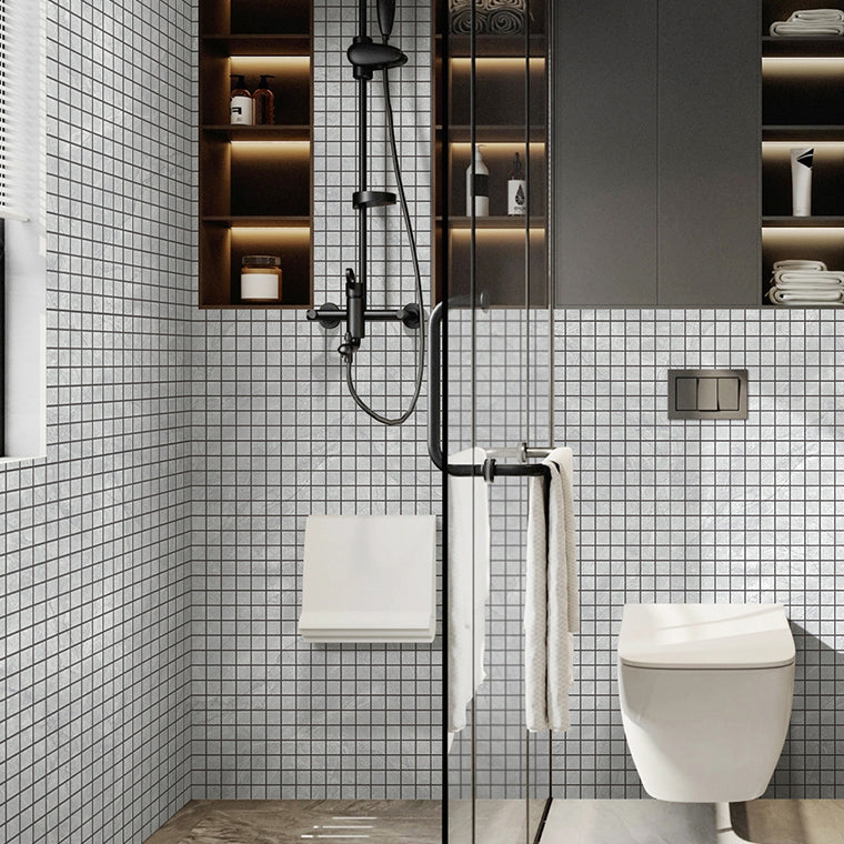 BowLift | Mosaic Tile Peel and Stick Tile PVC 3D Kitchen Backsplash Peel and Stick Wall Tile