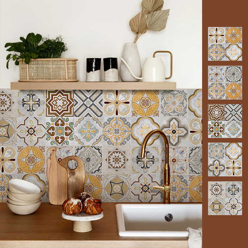 BowLift | Pattern color stone peel-and-stick mosaic tile peel-and-stick tile