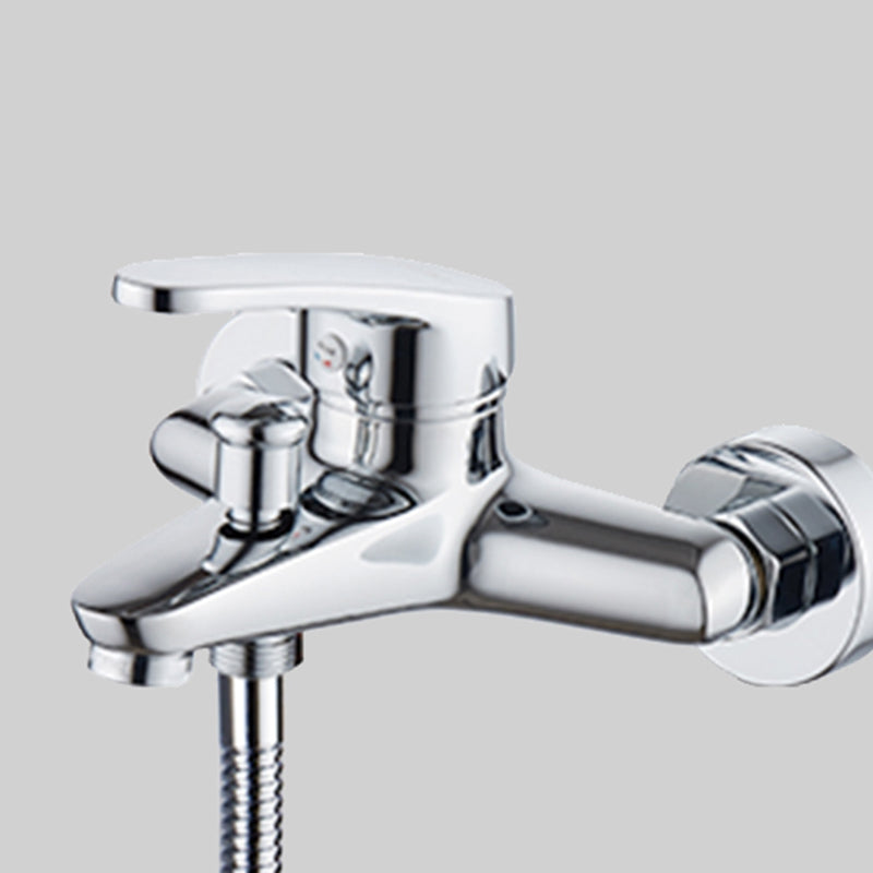 BowLift | Popular Wall-Mounted Bathtub Faucet Fixed Lever Handle Bathtub Filler Trim