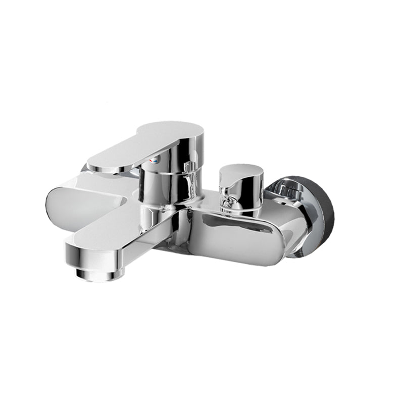 BowLift | Popular Wall-Mounted Bathtub Faucet Fixed Lever Handle Bathtub Filler Trim