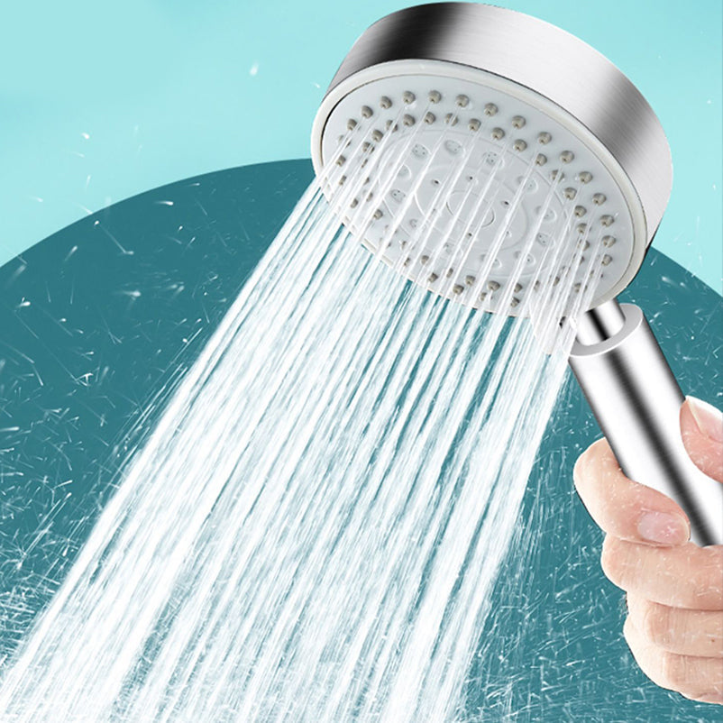 BowLift | Stainless Steel Round Hand Shower Adjustable Spray Pattern Shower Head