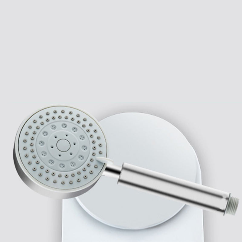 BowLift | Stainless Steel Round Hand Shower Adjustable Spray Pattern Shower Head