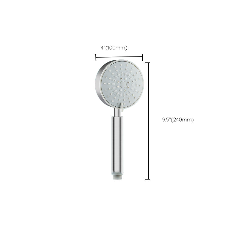 BowLift | Stainless Steel Round Hand Shower Adjustable Spray Pattern Shower Head